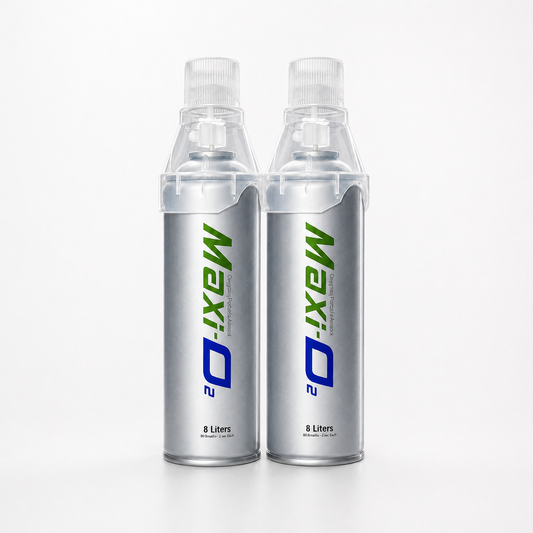Oxígeno Portátil en Aerosol - Pack de 2 unidades